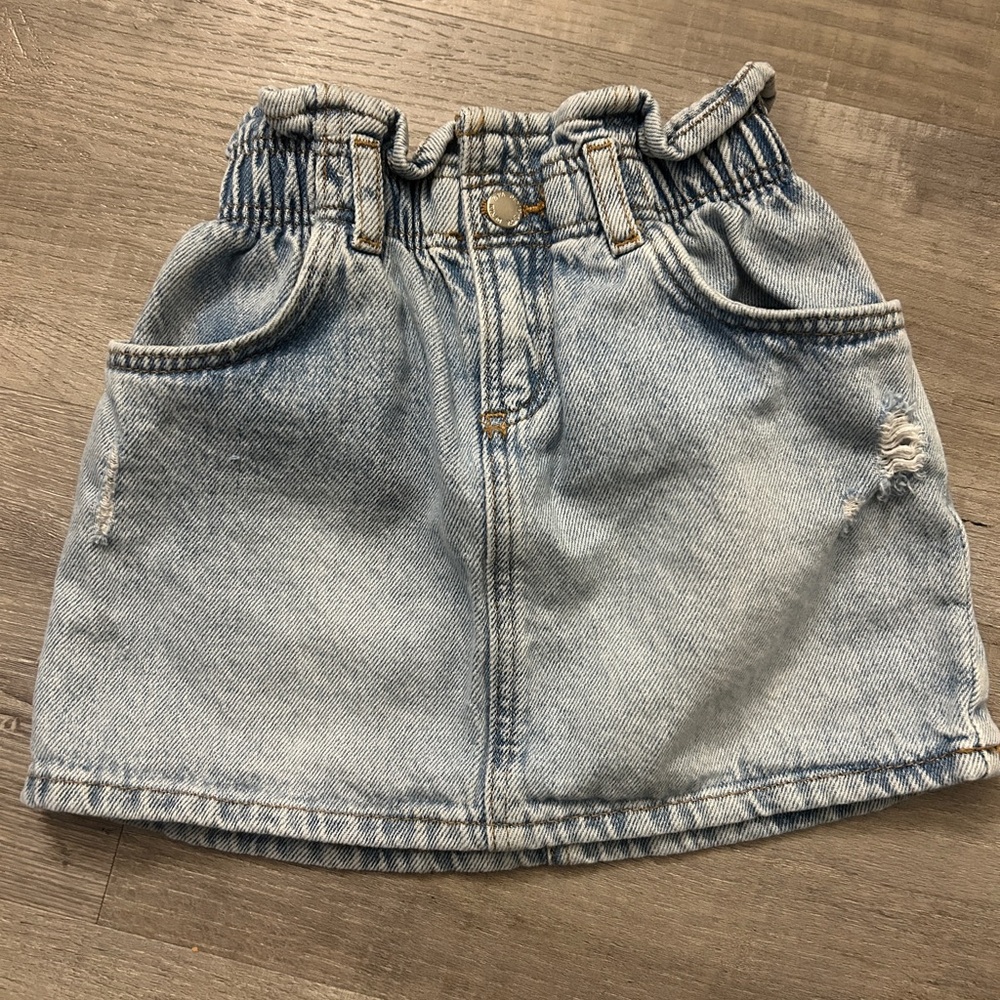 Denim skirt